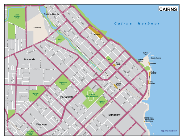 Cairns EPS map