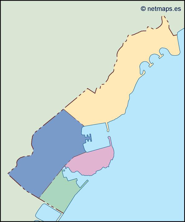 monaco blind map